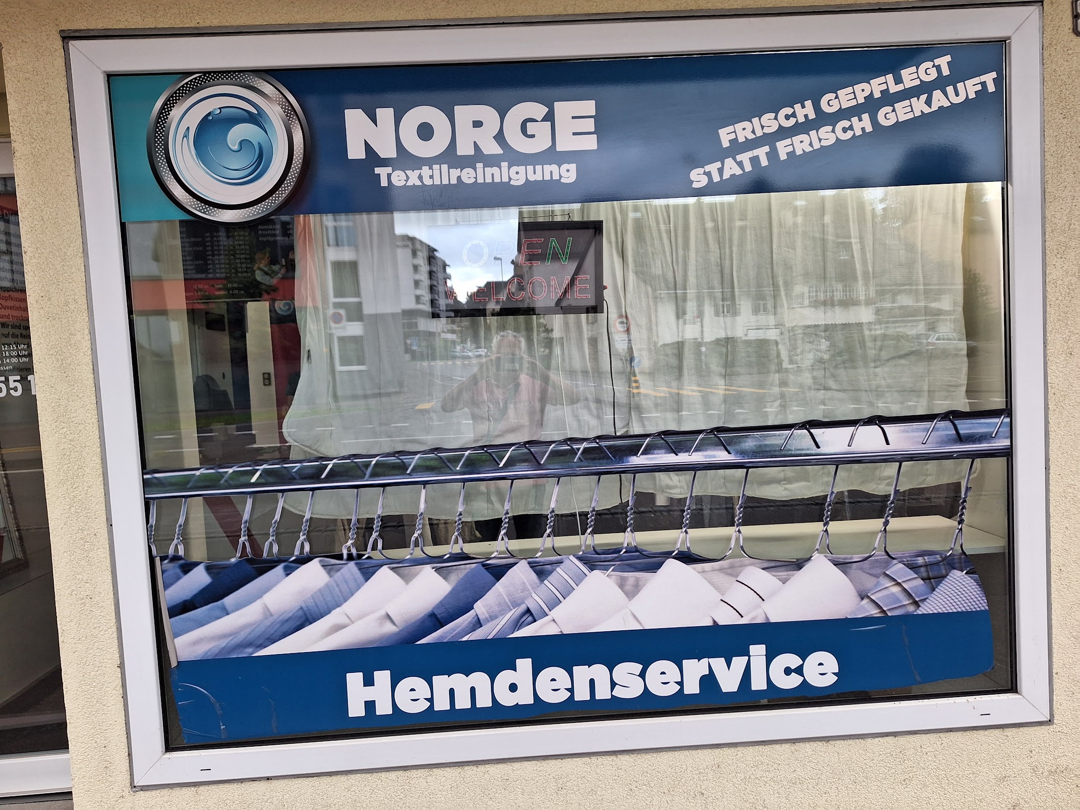 Innenansicht Norge Texilreinigung